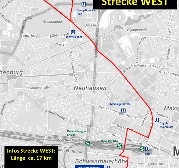 Strecke West